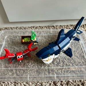 3-in-1 Lego set 31088 deep sea creatures